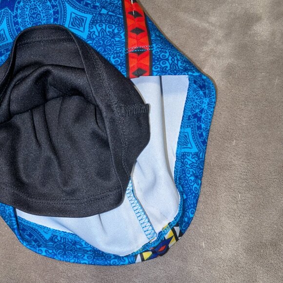 Bisou Bisou Sleeveless Top Multicolor Geometric Design Size L - Picture 5 of 11